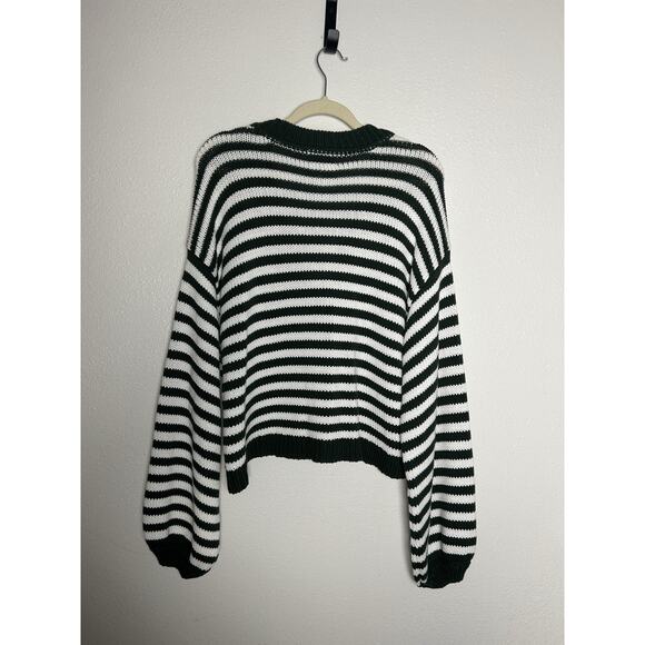 NWT Show Me Your Mumu Revolve Good Karma Cardigan in Forest Green Size Large - Picture 7 of 8